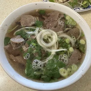 Pho meatball and brisket