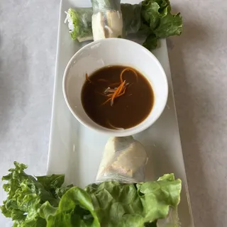 2 Piece Vegetarian Spring Rolls