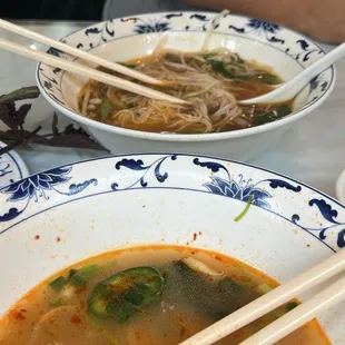 pho ga  brisket flank pho