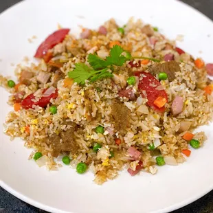 #57. Fried Rice with mixtures of Grilled Beef