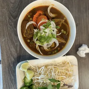 23 beef stew with the noodles. Rice noodles.