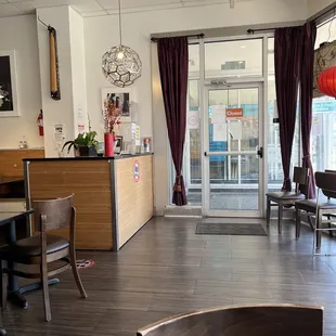 a view of a restaurant