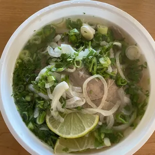 P6. Pho Rare Steak and Brisket