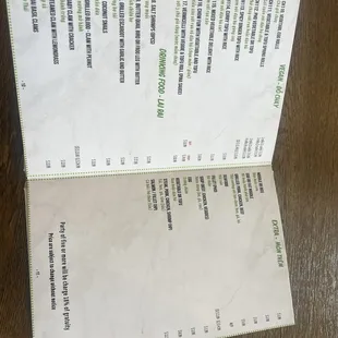 Pho Tastic &amp; Deli New menu (2024)