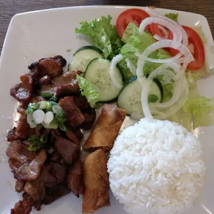 Crushed Rice Plate