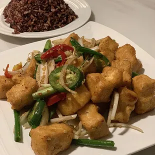 Salt &amp; Pepper Tofu