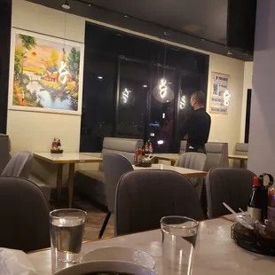 There's Ben... Glad we came when it wasn't too busy we were able to talk to our server Ben. He gave us excellent service.