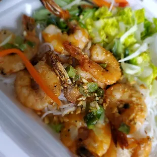 Grilled Shrimp Vermicelli Bowl (V7)