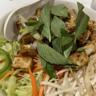 Tofu vermicelli