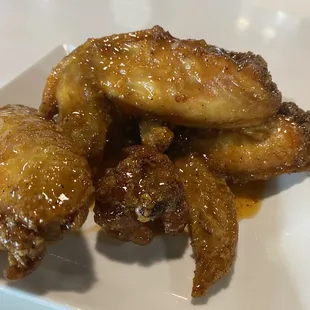 Honey garlic wings