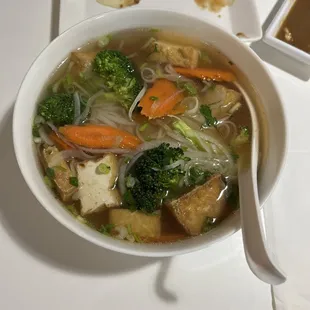 P9. Pho Rau Cai-Tofu and Vegetable Pho