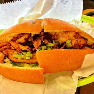 Bahn mi - has a toasted bun &amp; got rave reviews from my friends