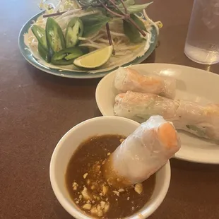 A2. Shrimp and Pork Spring Roll