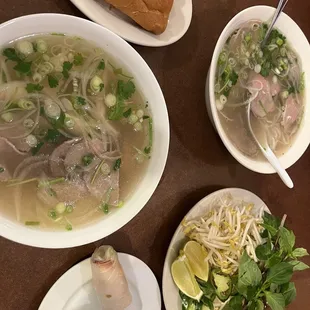 1. Pho Tau Bay Dac Biet  Spring Roll  G2. Banh Mi Thit Nguoi