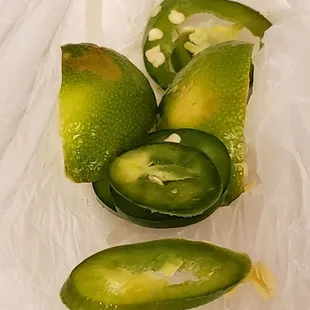 Lime &amp; jalapeno