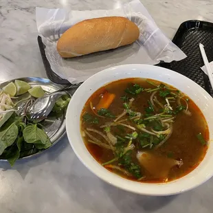The Vietnamese beef stew on a cold day can't be beaten.