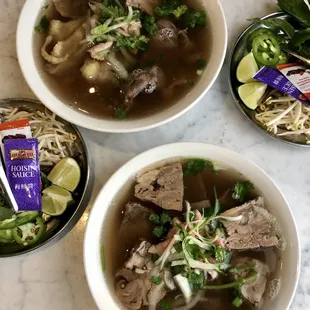 P7 (top) and P1. Pho Tai (bottom)