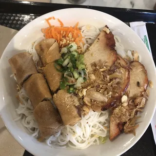 B7. Bun Ga Nuong Cha Gio