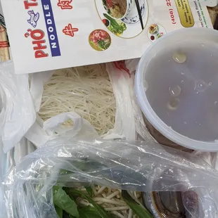 Vegetables noodle soup to go $15.00 for dinner 09/21/22