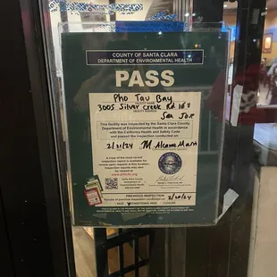 this place should've have passed.