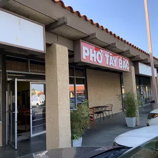 Outside of restaurant 1.08.21