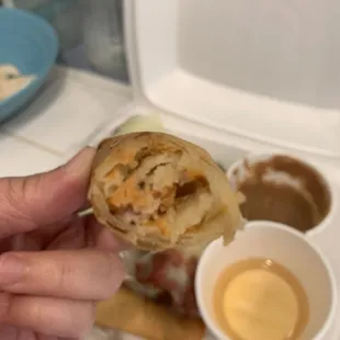 Veggie egg rolls are fresh and not greasy, fillings is little less but still good! 12/8/22