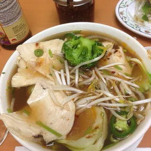 Meat Ball Rice Noodles