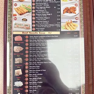 menu, sushi and sashimi