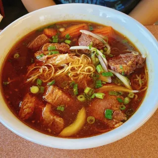 30. Beef Stew with Egg Noodle Soup