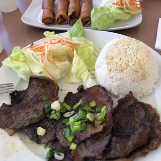 57. Grilled Beef over Rice