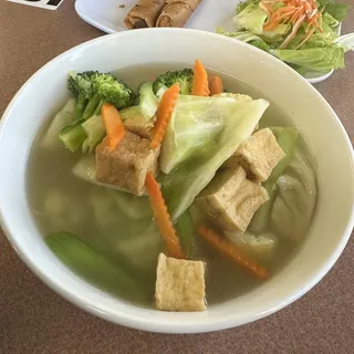 41. Vegetarian Rice Noodle Soup