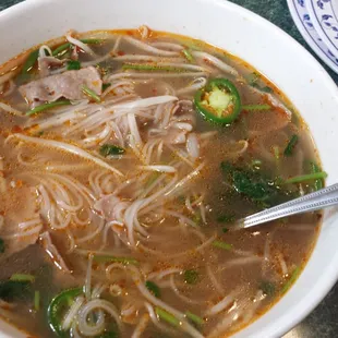 Rare Steak Noodle Soup