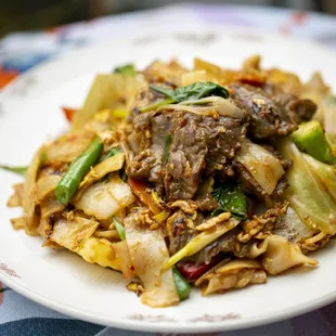 Drunken Noodles with Beef