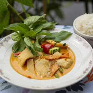Red Curry with Chicken