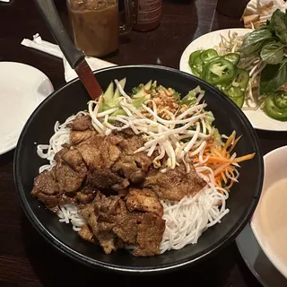 Grilled Pork Vermicelli  Bun Thit Nuong