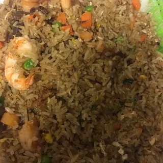 69. Grilled Shrimp Fried Rice Plate