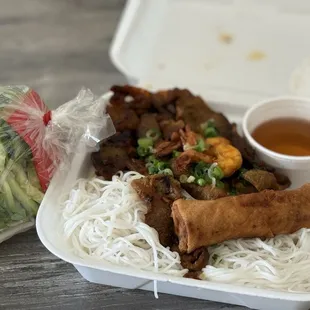 Bun Thit Nuong Cha Gio