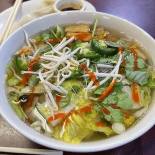 veggie and tofu pho