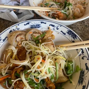 Vermicelli bowls.