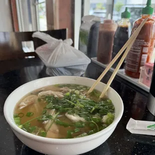 Kids meal - pho with chicken