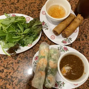 Egg Rolls and Spring Rolls