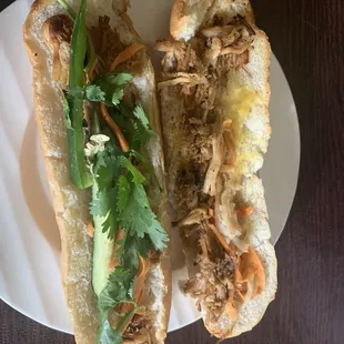 Chicken Banh Mi....not very good....