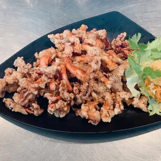 A1. Fried Garlic Calamari