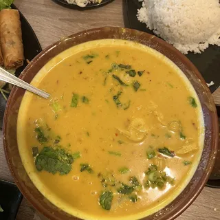 Chicken Curry with Steam Rice