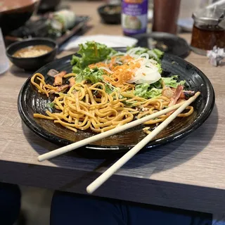 G3. Garlic Noodle with BBQ Shrimp