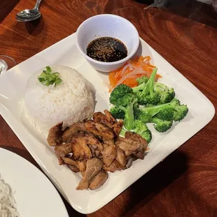 Teriyaki Chicken with broccoli