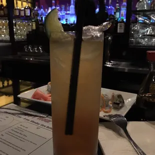 Tamarind whiskey off of happy hour menu.