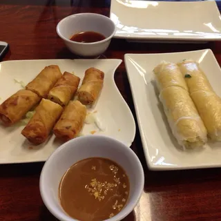 Vegetarian Salad Rolls (Fried Tofu)