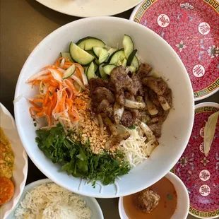 Bun bo. Beef