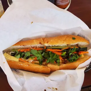 Tofu banh mi